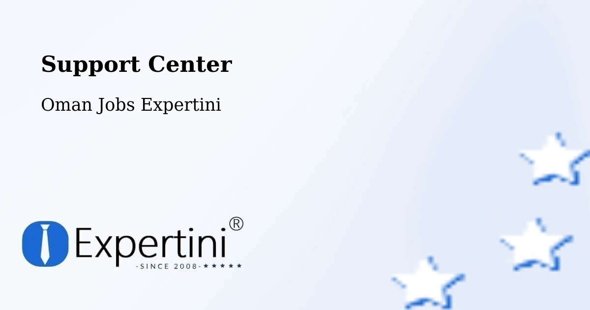 Support Services – ‘Ibrī - Oman Jobs Expertini